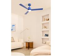 WIND MODERN - Ventilador De Techo 40W Silencioso Con Luz LED Varios Tamaños Mando A Distancia