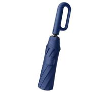 Wind Proof Umbrella - Auto Open Folding Umbrella, Carabiner Grip, Compact Travel Design | Men Women Rain Accessory, Outdoor Weather Protection, Wind Resistant Folding Umbrellas, Portable Rain Gear
