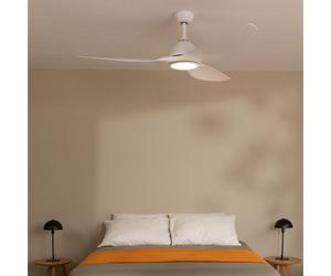 WIND SAIL - Ventilador De Techo 90W Silencioso XL Ø163 Cm Con Luz