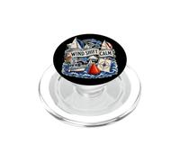 Wind Shift Calm Vela Viento Recorrido PopSockets PopGrip para MagSafe