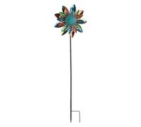 Wind Spinners,Metal Decorative Windmill,Outdoor Spinners Garden Sculpture - for Backyard Patio Pathway Porch Balcony Flower Pot Housewarming Party