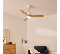 WIND STYLANCE NATURAL WOOD - Ventilador De Techo 40W Silencioso 100% Madera Varios Tamaños Mando A Distancia