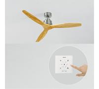 WIND STYLANCE NATURAL WOOD - Ventilador De Techo 40W Silencioso 100% Madera Varios Tamaños Sin Luz