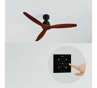 WIND STYLANCE NATURAL WOOD - Ventilador De Techo 40W Silencioso 100% Madera Varios Tamaños Sin Luz