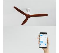 WIND STYLANCE NATURAL WOOD - Ventilador De Techo 40W Silencioso 100% Madera Varios Tamaños Sin Luz