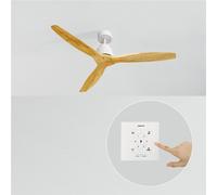 WIND STYLANCE NATURAL WOOD - Ventilador De Techo 40W Silencioso 100% Madera Varios Tamaños Sin Luz