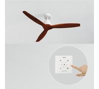 WIND STYLANCE NATURAL WOOD - Ventilador De Techo 40W Silencioso 100% Madera Varios Tamaños Sin Luz