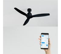 Wind Stylance - Ventilador De Techo 40w Silencioso Ø132 Cm Sin Luz Con Mando a Distancia by CREATE