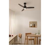 WIND STYLANCE - Ventilador De Techo 40W Silencioso Con Aspas De ABS Técnico Varios Tamaños Controlador De Pared + Mando