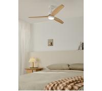 WIND STYLANCE - Ventilador De Techo 40W Silencioso Con Aspas De ABS Técnico Varios Tamaños Mando A Distancia