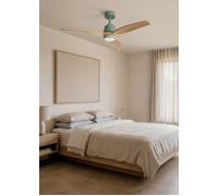 WIND STYLANCE - Ventilador De Techo 40W Silencioso Con Aspas De ABS Técnico Varios Tamaños Mando A Distancia