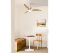 WIND STYLANCE - Ventilador De Techo 40W Silencioso Con Aspas De ABS Técnico Varios Tamaños Mando A Distancia