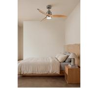 WIND STYLANCE - Ventilador De Techo 40W Silencioso Con Aspas De ABS Técnico Varios Tamaños Mando A Distancia
