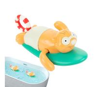 Wind up Bath Toys - Floating Wind up Pool Toys for Play | Clockwork Propulsion with Hydrodynamic Floating Hull & Smooth Radiused Edges for , Water, Sensory and Bathtubs