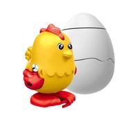 Wind Up Chicken Toy - Fun Easter Party Favor for Active Play, Durable Spring Mechanism with Colorful Design, Jumping Animal Toy for Boys Girls Daycare Centers Birthday Holiday Christmas Playroom