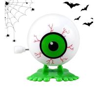 Wind Up Eyeball - Halloween Wind Up Small Novelty Toy, Fun Home Office Decoration, Entertaining Horror Prop Supporting Festive Mood | Creative Toy For Halloween Party Favor Trick Treat