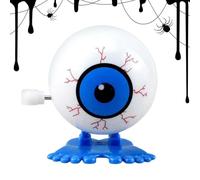 Wind Up Eyeball Toy - Funny Halloween Novelty, Spooky Trick Toy for Kids, Small Wind Up Prop, Horror-Themed Goody Bag Filler, Creepy Party Favor, Unique Decoration for Festive Fun & Haunted Displays