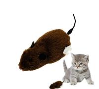 Wind up Mice Toys - Interactive Indoor Hunting Cat Mice Toy, Hunter Cat Toy, Interactive Mice Toys for Indoor Cats | Clockwork Running Toy for Kittens, Clockwork Plush Running Mice Toys