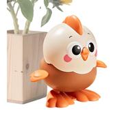 Wind-Up Toys - Cute Cartoon Party Favors, Cartoon Chicken Wind-Up Flipping Toy | For Boys Girls Kindergarten Nursery Daycare Easter Play Interaction