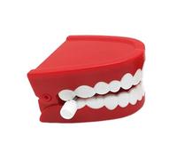 Wind Up Walking Chattering Teeth - Novelty Toy | Chattering Teeth Toys - Wind Up Ţeeth Çhattering Play Thing - Classic Retro Design Durable Spring Mechanism Clockwork eeth | For Stress Relief Party