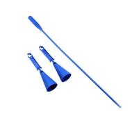 Winder Bungs Pack de 2 Bungs Pequeños Y Varilla Extractora Accesorios Esenciales para Cañas Adaptador Ajustable añadido Apto para Pesca Deportiva Y Re, L