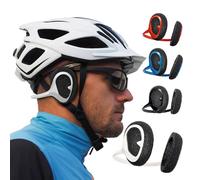 Windfree Cascos Antiruido Deflectores del Viento para Ciclistas - Protección Auditiva contra el Viento - Protectores Auditivos para Cubrir Audífonos o Dispositivos Reductores de Acúfeno - Blanco