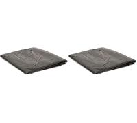 Windhager 06752 - Lámina para mantillo, para jardín, protección contra Malas Hierbas, estabilizada UV, Perforada, 10 x 1,2 m, 20 µm, 06752 (Paquete de 2)