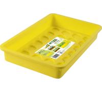 Windhager Bandeja de Siembra 38x24x6 cm - Amarillo