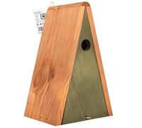 Windhager caja nido "Delta", orificio de entrada Ø 28 mm, casa para pájaros de la especie carbonero, caja nido para pájaros para colgar, caja de cría para pájaros, ayuda para anidar, duradera