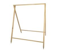 Windhager Carpa de Madera de Pino, 90 x 75 x 105 cm, Soporte para Plantas, Soporte para Plantas, Kit de Bricolaje, Ideal para parterres de Verduras y Flores, Certificado FSC