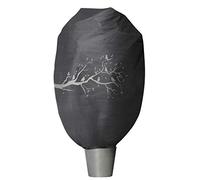Windhager Cubierta de Fibra Decorativa para Invierno Protect XXL, frío, heladas, jardín, Vellón de protección, Motivo de pájaro, 1,4 x 2 m, Antracita, 07399