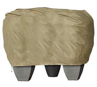 Windhager Cubierta de vellón Multi-Protect, Vellón de jardín, Vellón de protección, 100g/m², Beige, 2 x 2,4 m, 07247