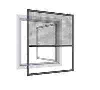Windhager Expert 03245 - Estor Plisado para Ventana (ultraplano, 130 x 150 cm), Color Antracita