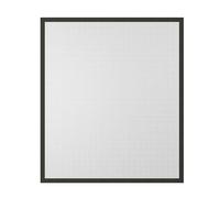 Windhager mosquitera para ventana con marco "Pop-Up Screen" - 100 x 120 cm - antracita - malla mosquitera, rejilla antimoscas, protección contra mosquitos y moscas - flexible y recortable