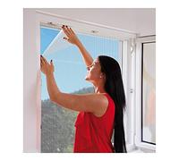 Windhager Mosquitera Schellenberg de fibra de vidrio blanca 130 x 150 cm