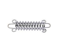 Windhager Muelle Tensor de Acero para Rayos Solares, Muelle de Salto, Tornillo Tensor para Tipos de Vela Comunes Triángulo, Cuadrado, Rectángulo, Resistente a la Intemperie, 10787, Plateado