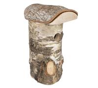 Windhager pajarera para pájaros Wildkogel, Techo extraíble, Madera de Abedul, casa para pájaros, pajarera, Resistente a la Intemperie, Duradera