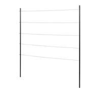 Windhager soporte trepador de cable de acero inoxidable para plantas, juego completo, metal, 100 x 118 cm, enrejado de jardín, soporte para plantas, ayuda para trepar plantas, trepador