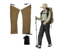 windhike 3F UL Gear - Polainas ultraligeras impermeables de 79 g, pantalones de lluvia para hombres y mujeres, polainas largas para senderismo, ajustables para mochileros, pesca, camping y montañismo