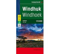 Windhoek 1:15.000: Stadskaart 1:15 000