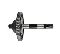 windmeile | Bafang eje completo para BBS01 BBS02 con caja de cambios, PAS, rodamiento y embrague, 160 mm de longitud, CR45, bicicleta, bicicleta eléctrica, Pedelec