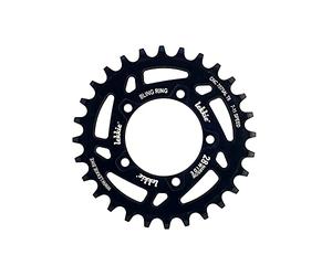 windmeile | Lekkie Bling Ring Chainring, 28T, for Bafang BBS01 and BBS02, Chain Ring, Bicycle, e-Bike, pedelec