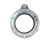 windmeile | Lekkie Drive Cover, Plata, Cubierta del Motor, para Bafang BBS01 y BBS02, Bicicleta, e-Bike, pedelec