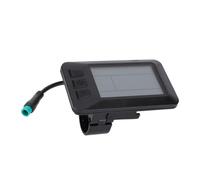 windmeile | Pantalla KT-LCD7U, Impermeable, Julet 5 Pin, Ordenador De A Bordo, Pantalla LCD, E-Bike, Bicicleta Eléctrica, Pedelec, 24V/36V/48V