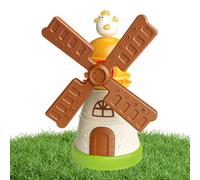 Windmill Garden Sprayer, Rotating Water Toy, Splashing Play Sprinkler, Outdoor Yard Patio Accessory, Fun Poolside Beach Activity Gear, Aquatic Equipment for Boys, Girls, Partidos