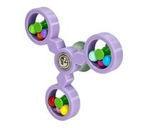 Windmill Shaped - Interactive Plaything for Entertaining | 360-Degree Revolving Acrylic Hub with Multiple Treat Compartments, Mechanical Enrichment Device for Macaws, Cockatoos, African Greys and Amaz