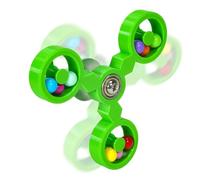 Windmill Shaped - Interactive Plaything for Entertaining | 360-Degree Revolving Acrylic Hub with Multiple Treat Compartments, Mechanical Enrichment Device for Macaws, Cockatoos, African Greys and Amaz