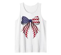 Windmill Wind Power 4 de julio USA American Flag Girl Camiseta sin Mangas