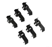 Windo Clip regulador compatible con BMW para X5 E53 sistema de elevación de ventana de puerta delantera izquierda derecha 2000 a 2006, juego de 6