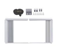 Window Air Conditioner Side Panels Insulation, Sealing Kit for Window Frames, Removable AC Side Panels, Heat Insulating PVC AC Cover for Home, & Hotel